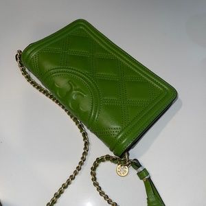 FLEMING SOFT POWDER-COATED CHAIN WALLET